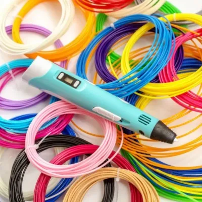 3D Penni Auka Plast - 10m Svartur