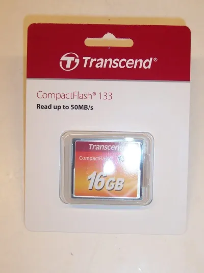 Transcend 16 GB CF kort