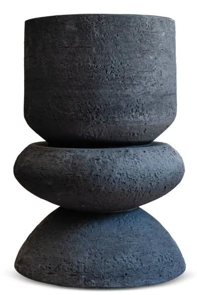 Dexter blómapottur – Svartur