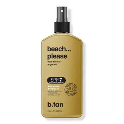 B.Tan Beach Please SPF 7 Tanning Oil 236ml