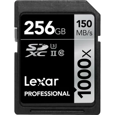 Lexar Professional 256GB SDXC minnisksort