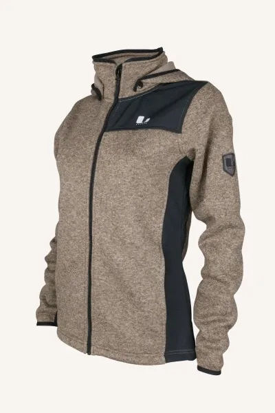 BORMIO flíspeysa Greige - Kvenna - 38