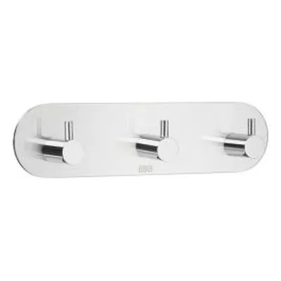 Snagi þrefaldur Beslagsboden krómað stál