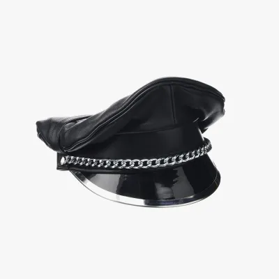 Mister B – Military Cap Fishbone Silver