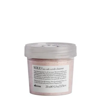 SOLU/ Sea salt scrub cleanser