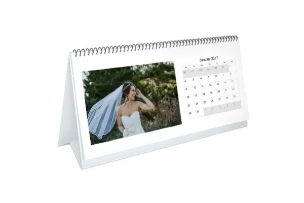 Dagatöl krumpaður grunnur - Krumpað borðdagatal stórt