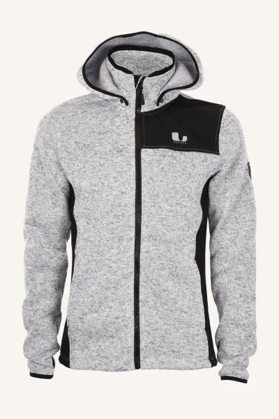 BORMIO flíspeysa Grá - Karla - Medium