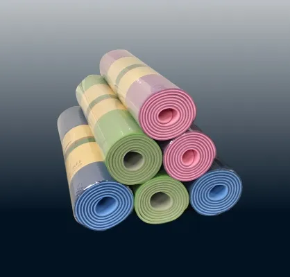 Premium Yoga Mat  Eco-friendly TPE Dual Layer