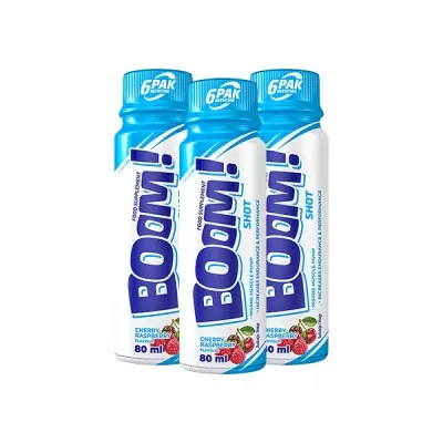 3X BOOM PUMP SHOT – 2 skammtar Cherry Flavor