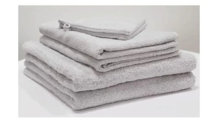 Grand þvottastykki 30×30, ljósgrátt