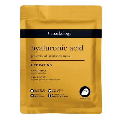 +maskology HYALURONIC ACID andlitsmaski