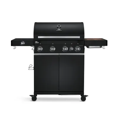 BIG FRED | 4-burner gas barbecue Deluxe Series 3 Black