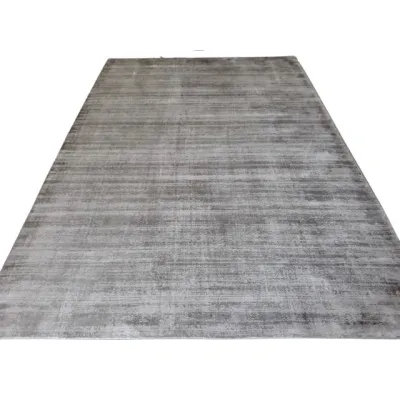 Bambus silki motta – Iceland Grey – New Wave með kanti