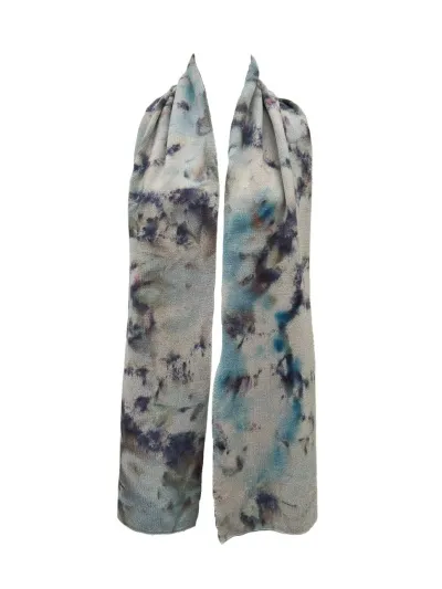 Merino trefill | scarf, turquoise amethyst - turquoise amethyst