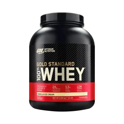 Gold Standard 100% Whey 2270g - Vanilla Ice Cream (76skammtar)