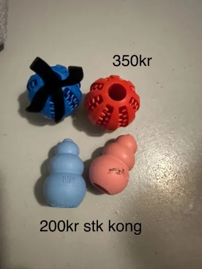 Rauður nag bolti nýr