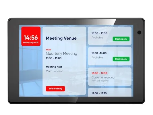 Philips 10" Bókunarskjár f fundarherbergi Android