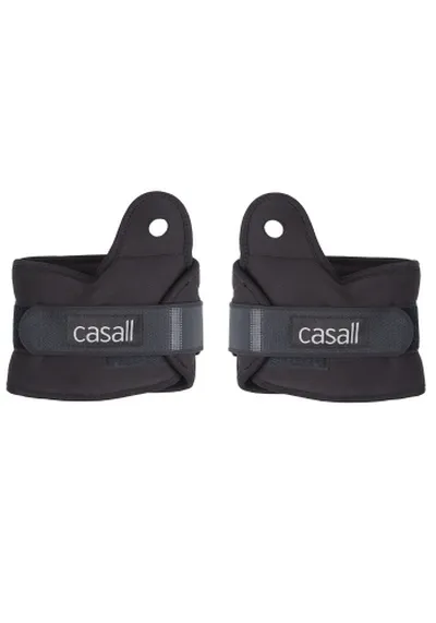 Casall Wrist Weights 2x1kg - Black / ONE