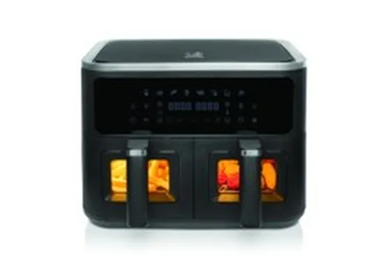 Fritel - SnackTastic® 8480 DUO Airfryer – Tvö Eldunarrými með Samstillingu og Gluggum