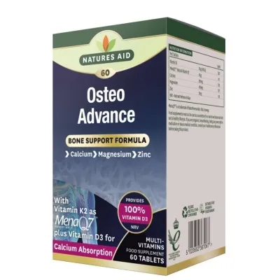 Natures aid  OSTEO Advance 60 stk
