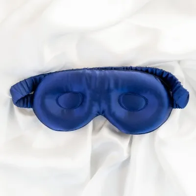 3D Silki Svefngríma - Dökkblátt