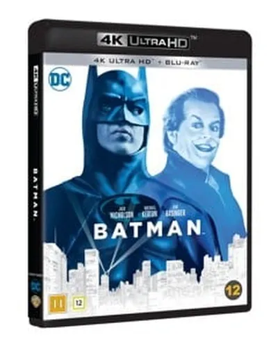 Batman (1989) 4K Blu ray (Jack Nicholsen and Michael Keaton)