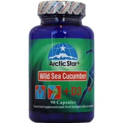 Arctic Star Sæbjúgu + D3 90stk