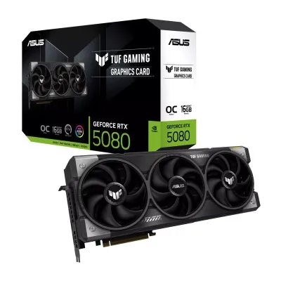Asus TUF Gaming RTX 5080 16GB OC skjákort
