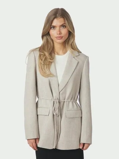 Neo Noir Jemmie Bouclé Blazer jakki