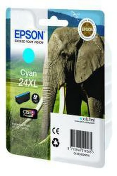 Epson T2432 XL Cyan/Blár8,7xml 740bls