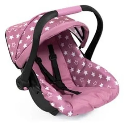 Bayer - Deluxe Car Seat with Cannopy - Pink/Dotted (67976AB)
