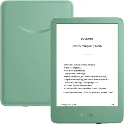 Kindle Touch 6" lesbretti 2024 - Grænt