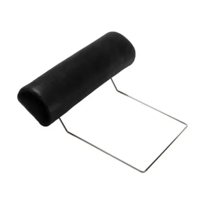 Houston Deluxe hnakkapúði 70 leður svartur