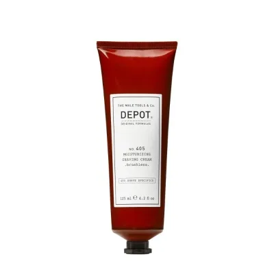 DEPOT NO. 405 MOISTURIZING SHAVING CREAM .brushless. 125 ML