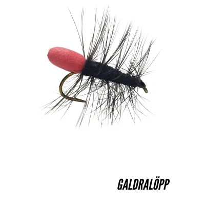 Silungaflugur - Galdralöpp  - Þurrfluga foam - 16