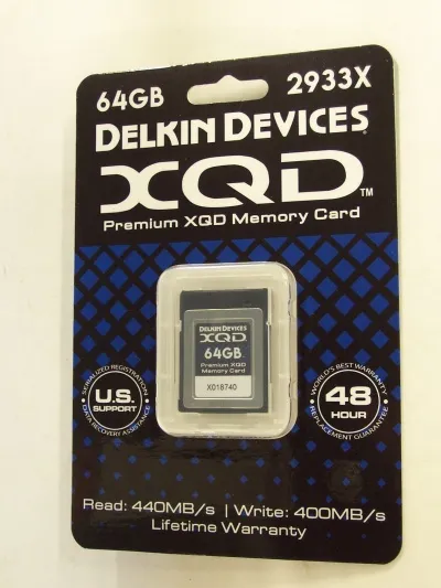 Delkin Devices XQD 64GB minniskort
