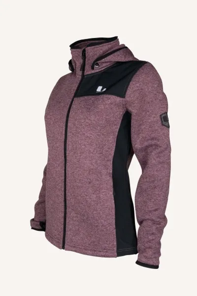 BORMIO flíspeysa fjólubleik - Kvenna - 40