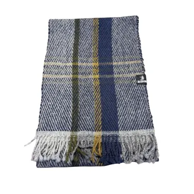 Barði ullartrefill - handofinn úr íslenskri ull