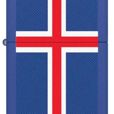 ZIPPO – Iceland Flag Royal Blue