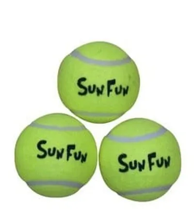 Happy Summer - Tennis ball 3-Pack - yellow
