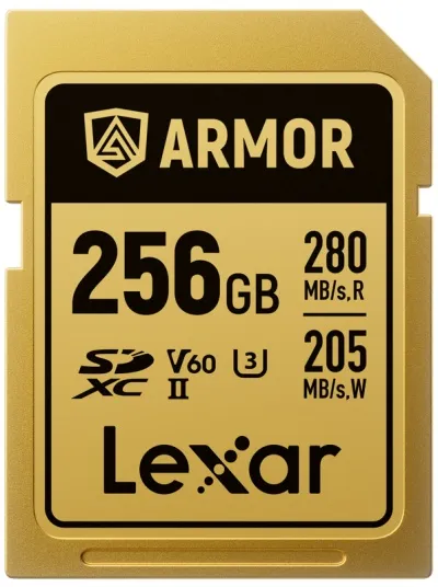 Lexar SDXC ARMOR Gold UHS-II V60