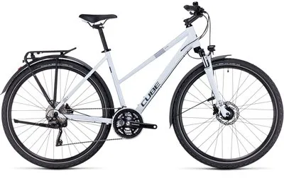 Cube Nature Pro Allroad Reiðhjól Frostwhite´n´grey