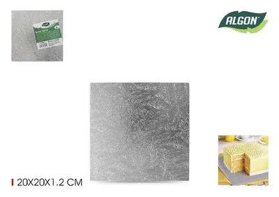 Algon Kökuplatti 20 cm ferkantaður