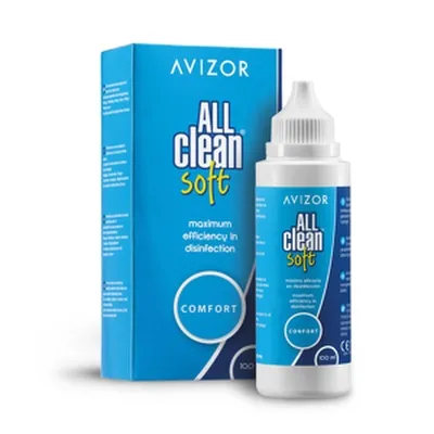 AVIZOR - All Clean soft linsuvökvi - 100 ml