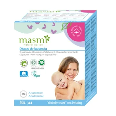 MASMI - Brjóstapúðar / lekahlífar - 30 stk
