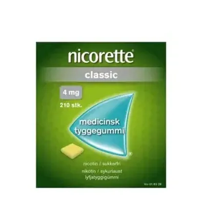 Nicorette Classic - 4,00 mg - 210 stk