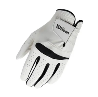 Wilson - Feel Plus Herra Golfhanski fyrir Vinstri Hönd Medium/Large – Þægilegur Golfhanski með Öruggu Gripi