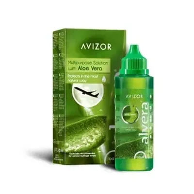 AVIZOR - Alvera linsuvökvi ferðapakki - 100 ml