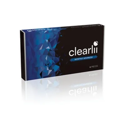 CLEARLII - Advanced mánaðarlinsur -4.00 - 6 stk
