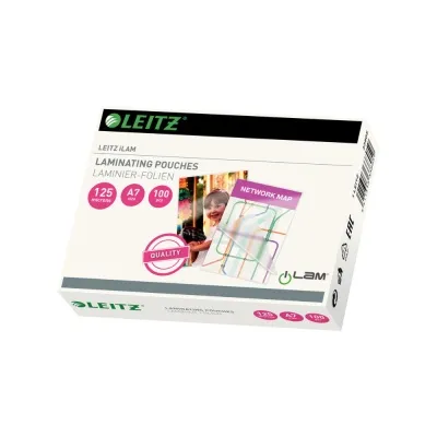 Leitz plöstunarvasi A7 125mic (100)